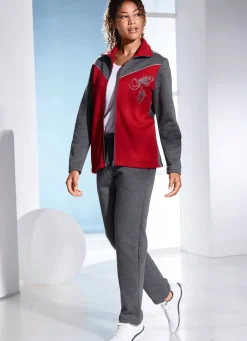 Freizeitanzug mit Glitzerpaspeln