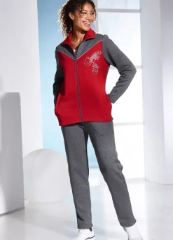 Freizeitanzug mit Glitzerpaspeln