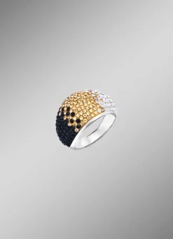 Funkelnder Damenring mit Swarovski-Elements