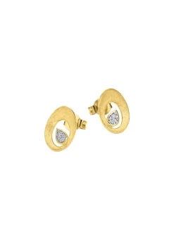 Funkelnder Glanz: Ohrstecker mit 8 Brillanten