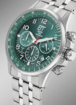 Funk-Solar-Chronograph mit Wechselband