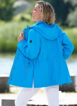 Funktionsjacke mit abnehmbarer Kapuze