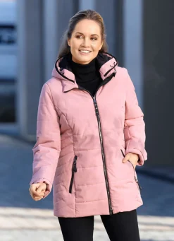 Funktionsjacke mit abnehmbarer Kapuze