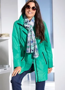 Funktionsjacke mit abnehmbarer Kapuze