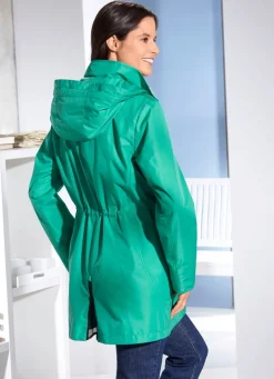 Funktionsjacke mit abnehmbarer Kapuze