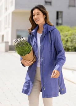 Funktions-Kurzmantel in Trench-Optik