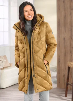 Funktions-Kurzmantel mit abnehmbarer Kapuze