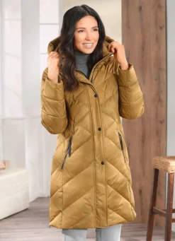 Funktions-Kurzmantel mit abnehmbarer Kapuze