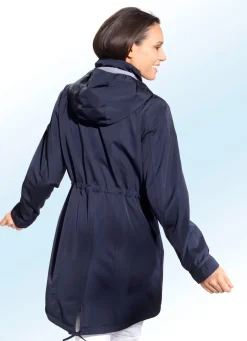 Funktions-Kurzmantel mit abnehmbarer Kapuze