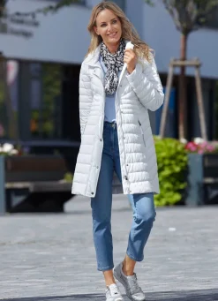 Funktions-Kurzmantel mit abnehmbarer Kapuze