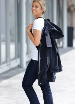 Funktions-Trenchcoat mit Gürtel