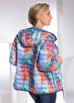 Funktions-Wendejacke mit fester Kapuze