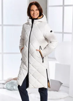 Funktions-Wendemantel mit Kapuze