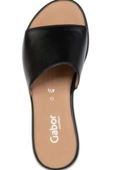 Gabor, elegante Damen-Pantoletten, Weite G, mit Gummizug