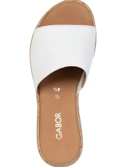 Gabor, elegante Damen-Pantoletten, Weite G, mit Gummizug