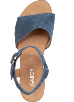Gabor, schicke Damen-Sandaletten, Weite G, mit Gummizug