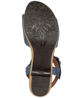 Gabor, schicke Damen-Sandaletten, Weite G, mit Gummizug