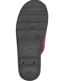 Gefütterte Damen-Hausschuhe, mit Schurwolle