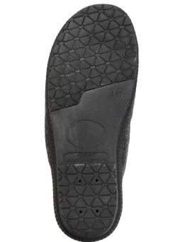 Gefütterte Damen-Hausschuhe, mit Schurwolle