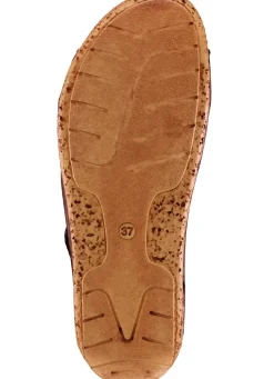 Gemini, bequeme Damen-Sandalen, Weite G, mit Gummizug