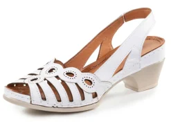 Gemini, klassische Damen-Sandaletten, Weite G, aus Leder