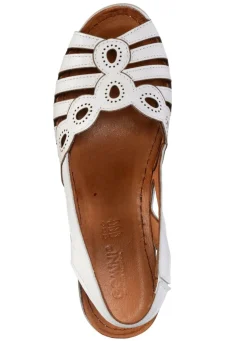 Gemini, klassische Damen-Sandaletten, Weite G, aus Leder