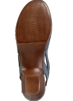 Gemini, klassische Damen-Sandaletten, Weite G, aus Leder