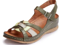 Gemini, klassische Damen-Sandalen, Weite G, mit Gummizug