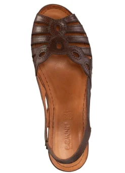 Gemini, klassische Damen-Sandaletten, Weite G, aus Leder