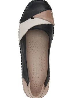 Gemini, klassische Damen-Slipper, Weite G, mit herausnehmbarem Fußbett