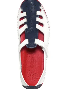 Gemini, klassische Damen-Slipper, Weite G, mit herausnehmbarem Fußbett