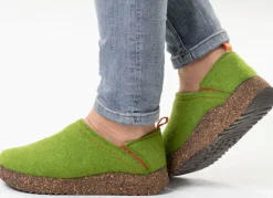 Gemini, komfortable Damen-Hausschuhe, Weite G, mit herausnehmbarem Fußbett