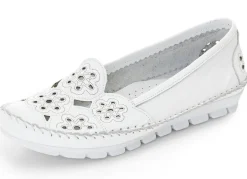 Gemini, leichte Damen-Slipper, Weite G, mit herausnehmbarem Fußbett