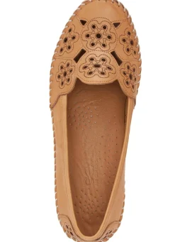 Gemini, leichte Damen-Slipper, Weite G, mit herausnehmbarem Fußbett