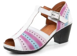 Gemini, modische Damen-Sandaletten, Weite G, mit Gummizug