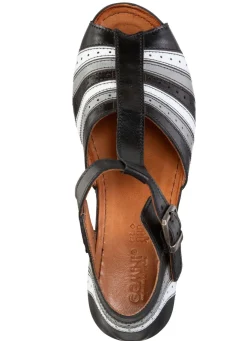 Gemini, modische Damen-Sandaletten, Weite G, mit Gummizug