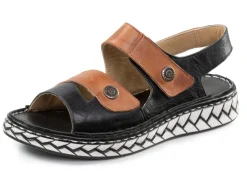 Gemini Sandale mit Metallschmuck