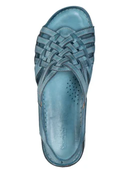 Gemini, schicke Damen-Sandalen, Weite G, mit Gummizug