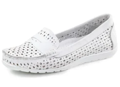 Gemini Slipper aus Nappaleder mit Lederspange