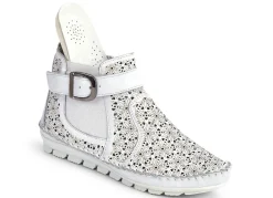 Gemini, sommerliche Damen-Stiefeletten, Weite G, mit herausnehmbarem Fußbett