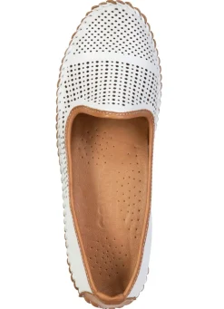Gemini, sommerliche Damen-Slipper, Weite G, mit herausnehmbarem Fußbett