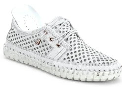 Gemini, sommerliche Damen-Schnürschuhe, Weite G, mit herausnehmbarem Fußbett