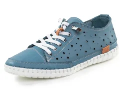 Gemini, sommerliche Damen-Schnürschuhe, Weite G, mit herausnehmbarem Fußbett