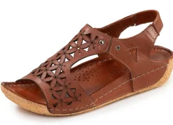 Gemini, sommerliche Damen-Sandalen, Weite G, aus Leder