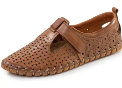 Gemini, sommerliche Damen-Slipper, Weite G, mit herausnehmbarem Fußbett