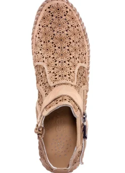 Gemini, sommerliche Damen-Stiefeletten, Weite G, mit herausnehmbarem Fußbett