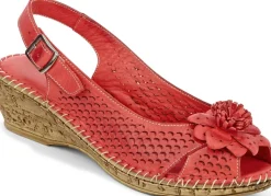 Gemini, sommerliche Damen-Sandaletten, Weite G, mit Gummizug