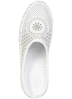 Gemini, sommerlicher Damen-Sabot, Weite G, mit herausnehmbarem Fußbett