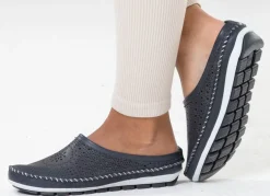 Gemini, sommerlicher Damen-Sabot, Weite G, mit herausnehmbarem Fußbett