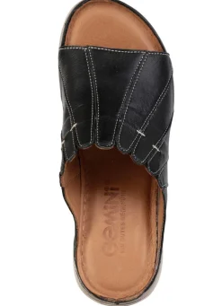 Gemini, stilvolle Damen-Pantoletten, Weite G, aus Leder